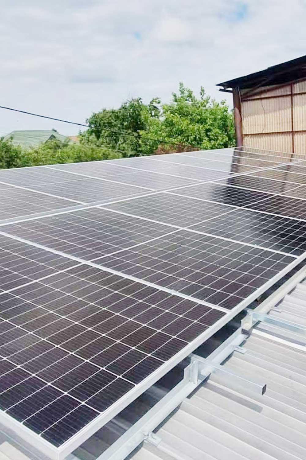 600w Solar Rooftop Application