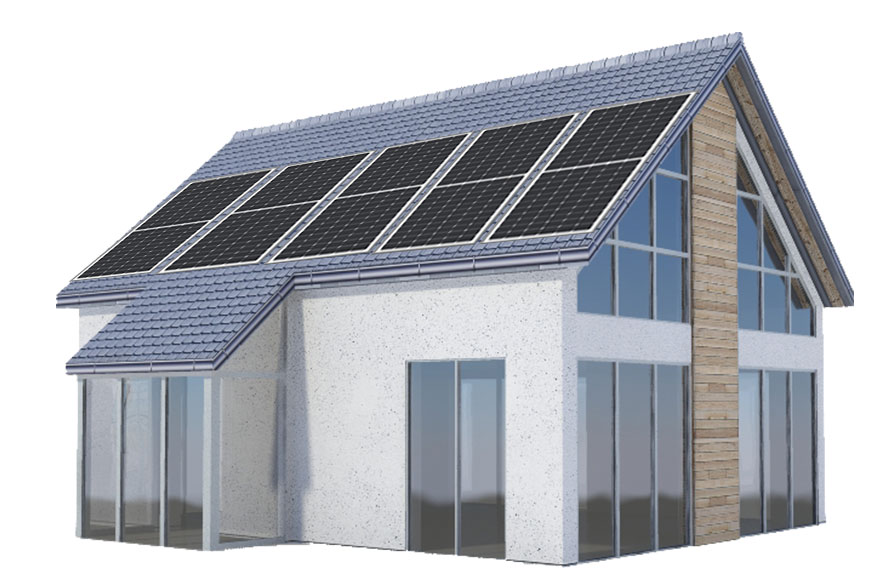 Transparent Bifacial High Efficiency solar panel
