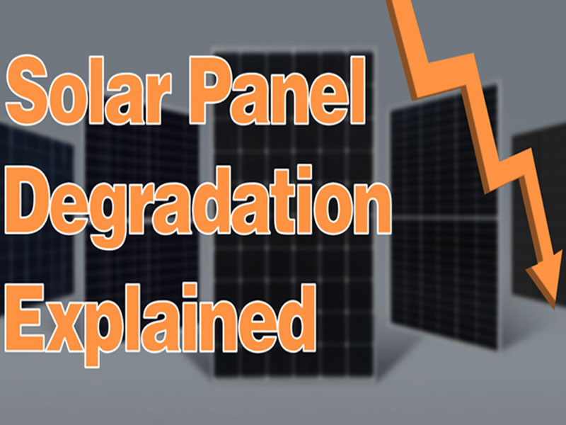 ¿Se degradan los paneles solares con el tiempo? Sí, pero no por mucho