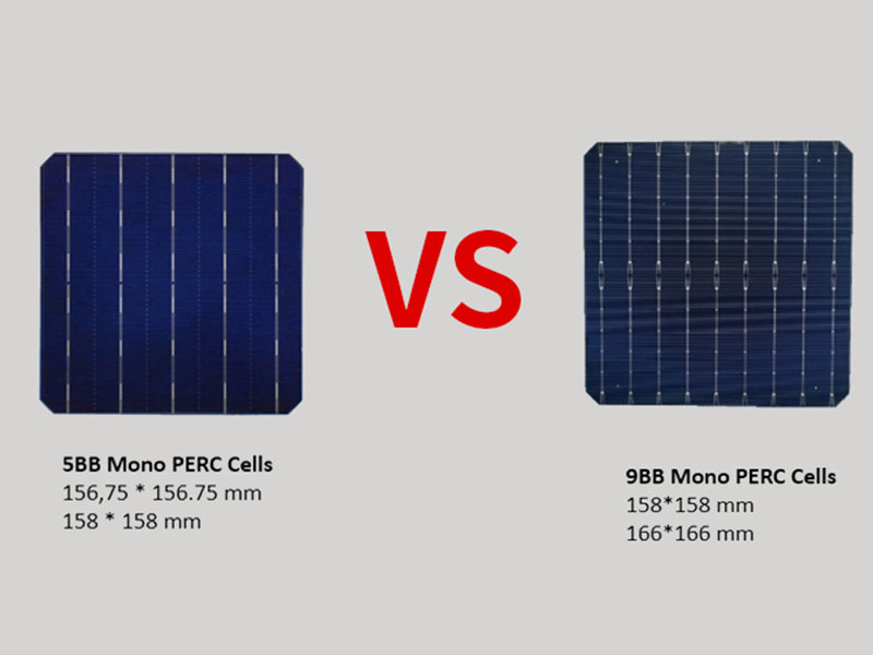 5BB estándar frente a células semicortadas 9BB: la ventaja del nuevo módulo fotovoltaico 9BB