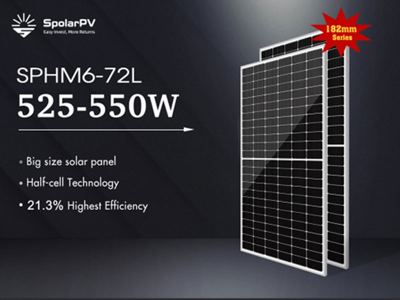 Lanzan panel solar de gran tamaño de 182 mm