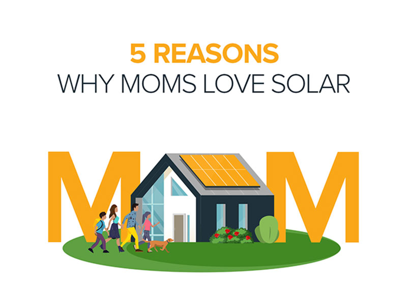5 razones por las que a las mamás les encanta la energía solar