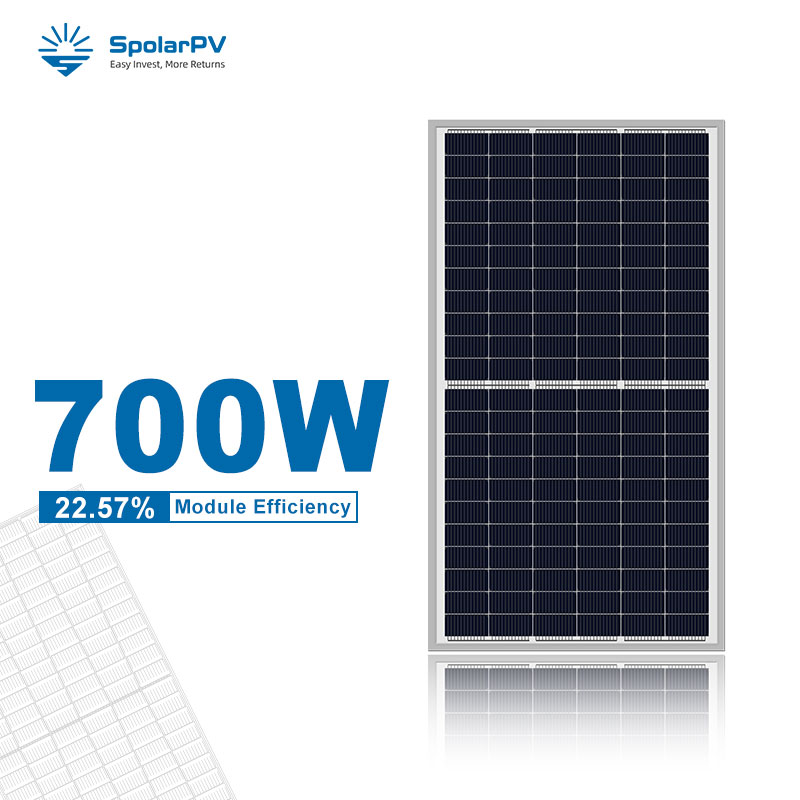 TOPCon 700w solar panel