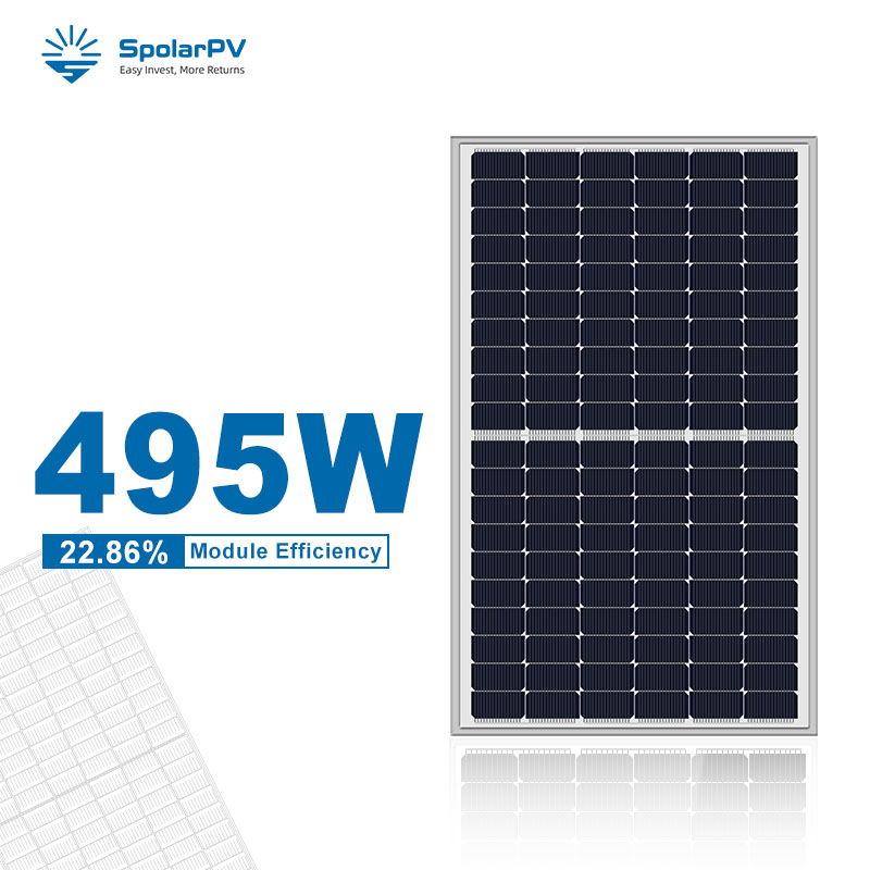 495w solar panel