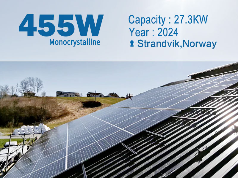 Estudio de caso: SpolarPV completa con éxito un proyecto solar de 27,3 KW en Strandvik, Noruega