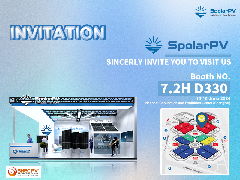 SpolarPV expondrá en SNEC 2024 en Shanghai