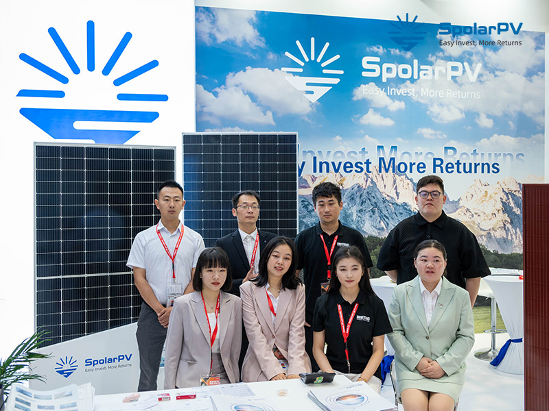 SpolarPV presenta tecnología solar de vanguardia en la exposición SNEC PV+ de Shanghai