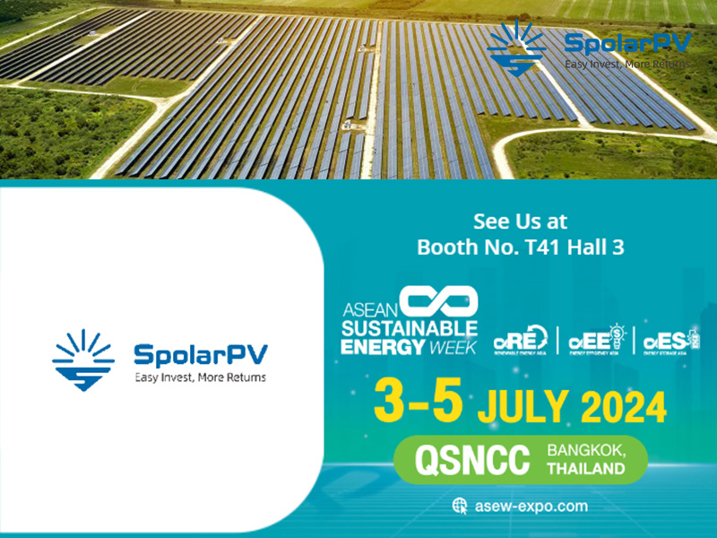 SpolarPV exhibirá paneles solares avanzados en ASEW 2024 en Tailandia