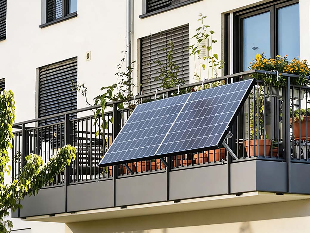Sin techo, sin espacio, sin problema: cómo el sistema solar para balcones SpolarPV ayuda a los hogares a reducir sus facturas de electricidad.